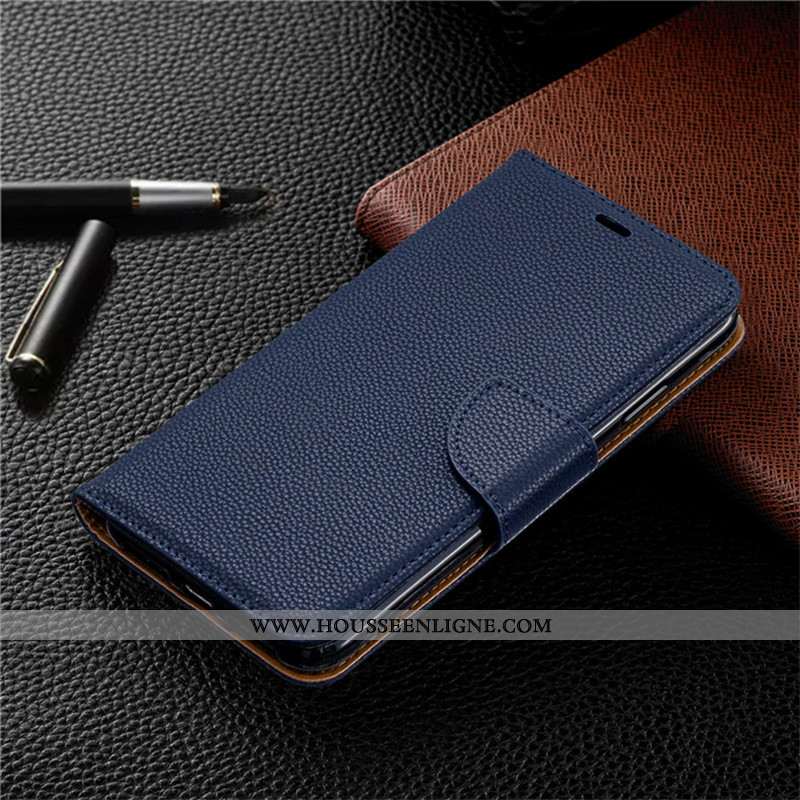 Étui Nokia 3.2 Portefeuille Cuir Nouveau Bleu Téléphone Portable Tout Compris Housse