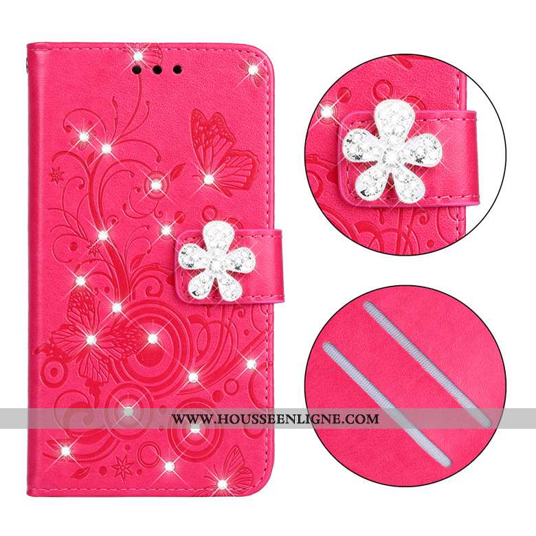 Étui Nokia 3.2 Protection Cuir Tout Compris Téléphone Portable Fluide Doux Coque Violet