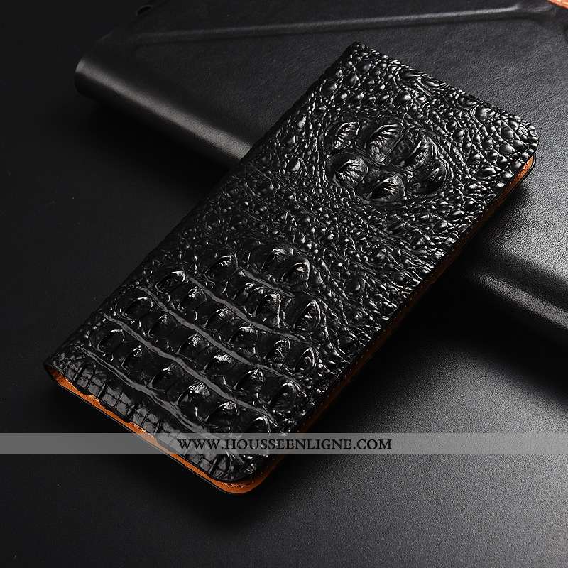 Étui Nokia 4.2 Cuir Protection Véritable Téléphone Portable Crocodile Incassable Rose
