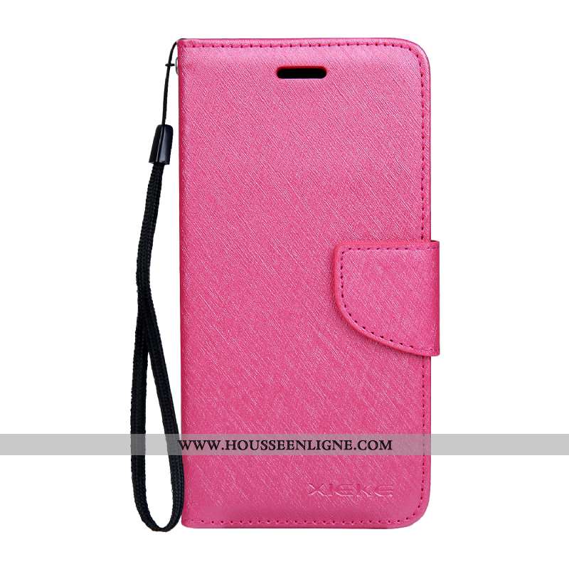 Étui Nokia 4.2 Modèle Fleurie Protection Soie Mulberry Cuir Housse Mois Rose