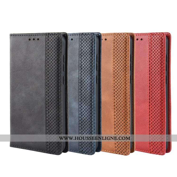 Étui Nokia 5.1 Cuir Protection Noir Carte Coque Téléphone Portable