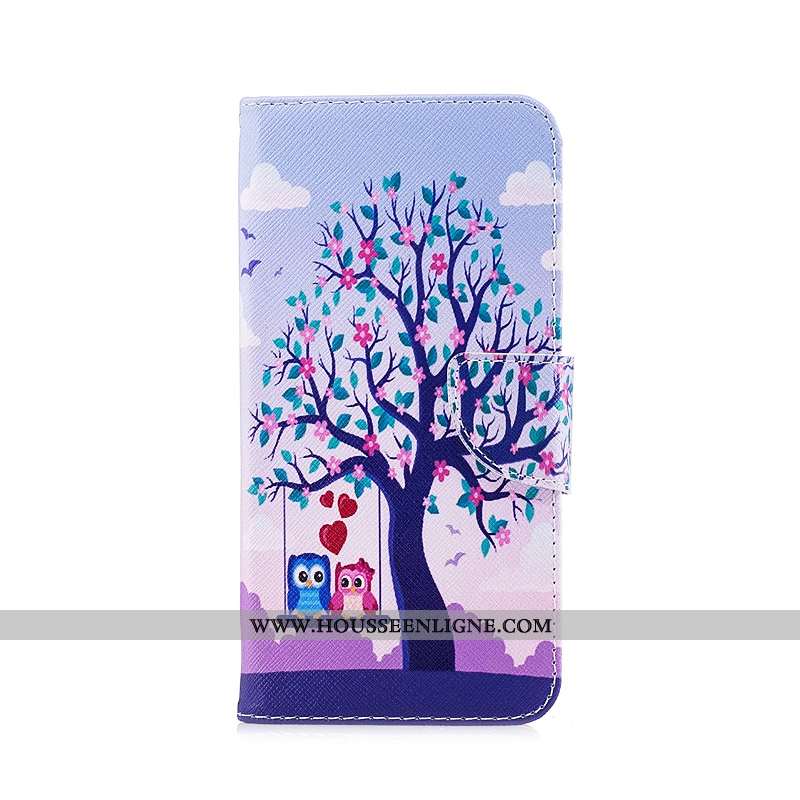 Étui Nokia 5.1 Dessin Animé Cuir Protection Téléphone Portable Multicolore Peinture Coloré