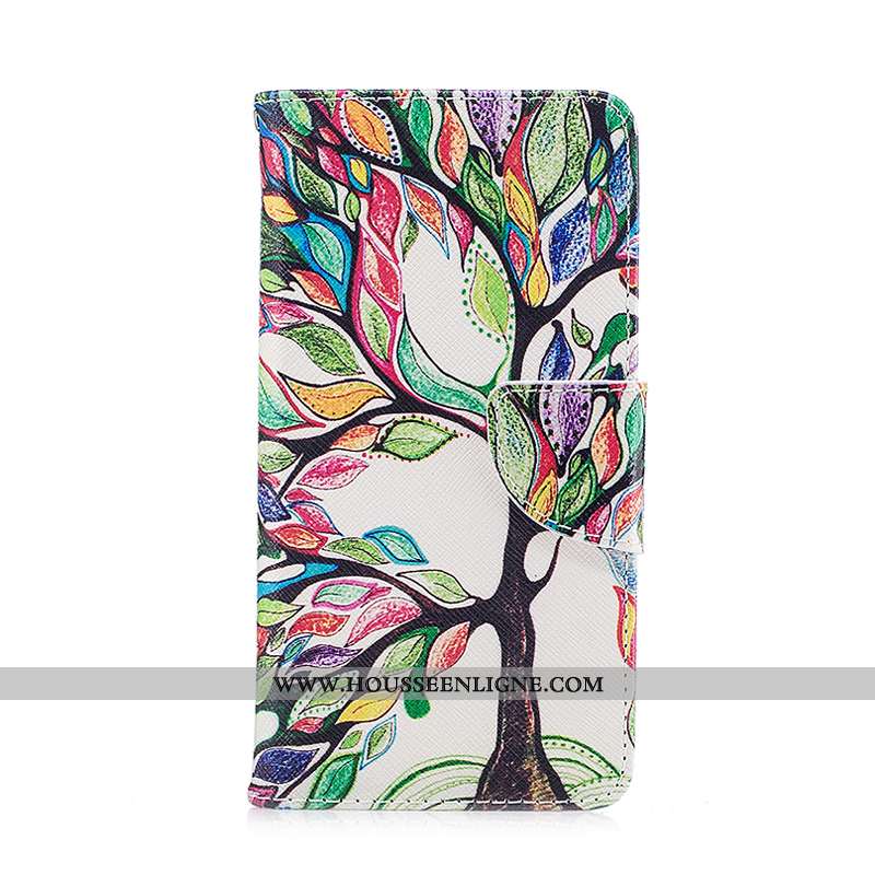 Étui Nokia 5.1 Dessin Animé Cuir Protection Téléphone Portable Multicolore Peinture Coloré