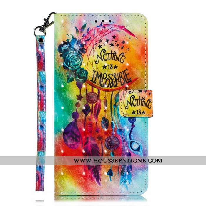 Étui Nokia 5.1 Plus Portefeuille Dessin Animé Mignonne Téléphone Portable 2020 Noir