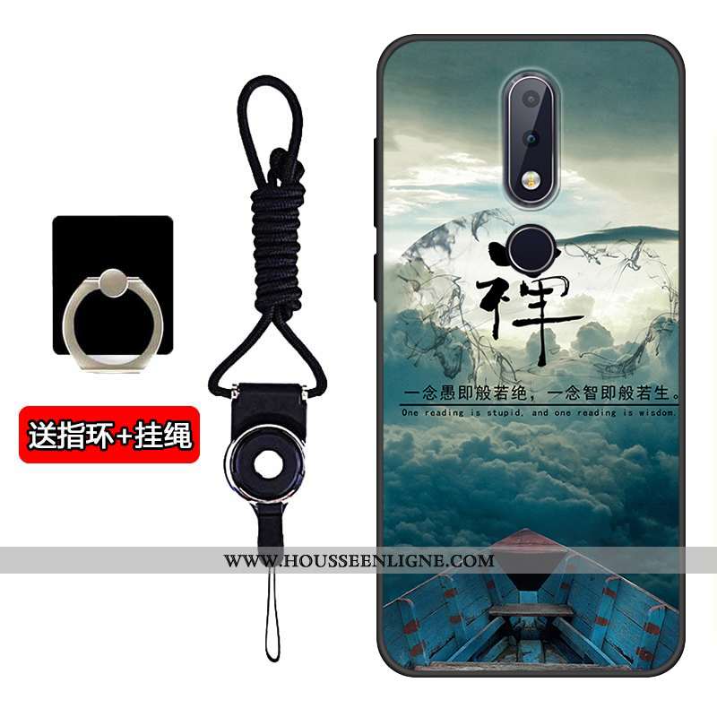 Étui Nokia 5.1 Plus Tendance Fluide Doux Tout Compris Téléphone Portable Silicone Protection Coque G