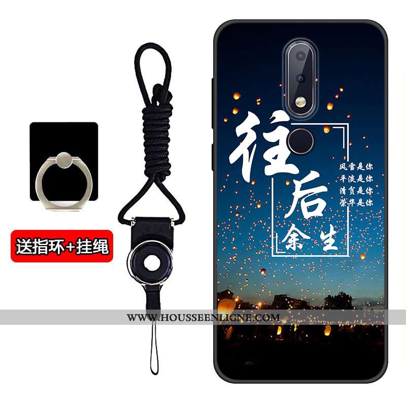 Étui Nokia 5.1 Plus Tendance Fluide Doux Tout Compris Téléphone Portable Silicone Protection Coque G
