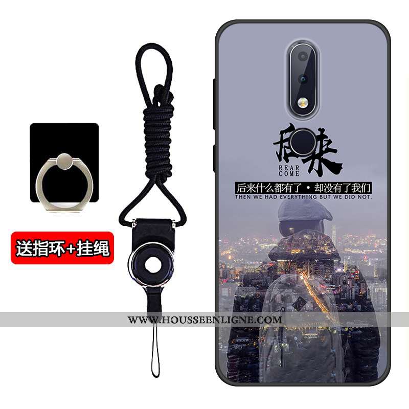 Étui Nokia 5.1 Plus Tendance Fluide Doux Tout Compris Téléphone Portable Silicone Protection Coque G