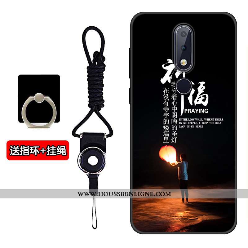 Étui Nokia 5.1 Plus Tendance Fluide Doux Tout Compris Téléphone Portable Silicone Protection Coque G