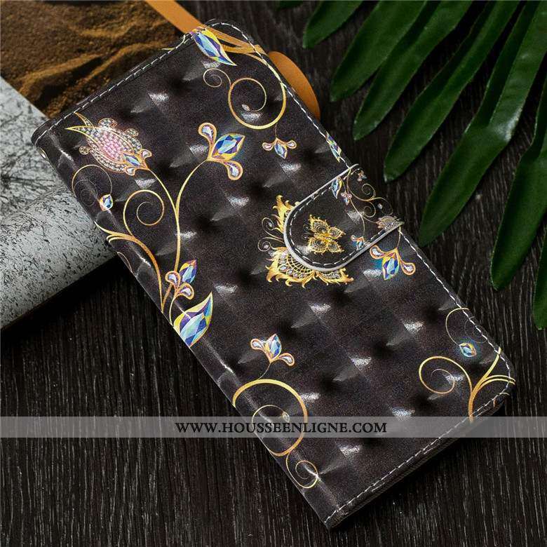 Étui Nokia 5.1 Protection Cuir Bleu Incassable Peinture Housse