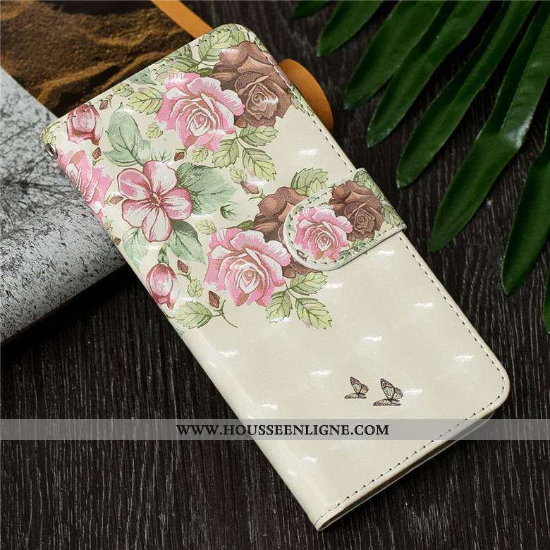Étui Nokia 5.1 Protection Cuir Bleu Incassable Peinture Housse