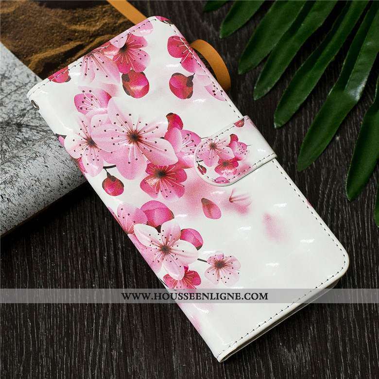 Étui Nokia 5.1 Protection Cuir Bleu Incassable Peinture Housse