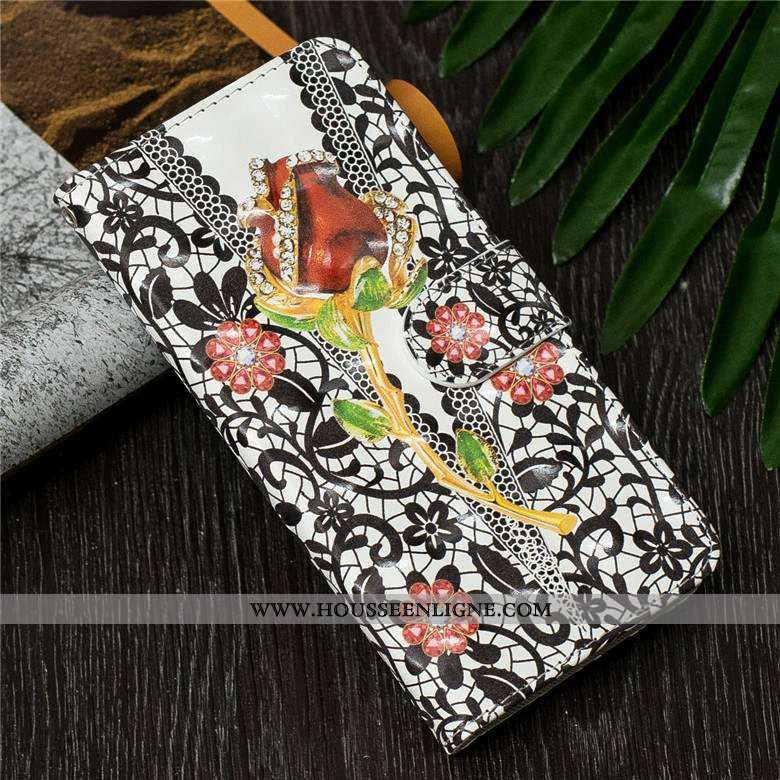 Étui Nokia 5.1 Protection Cuir Bleu Incassable Peinture Housse