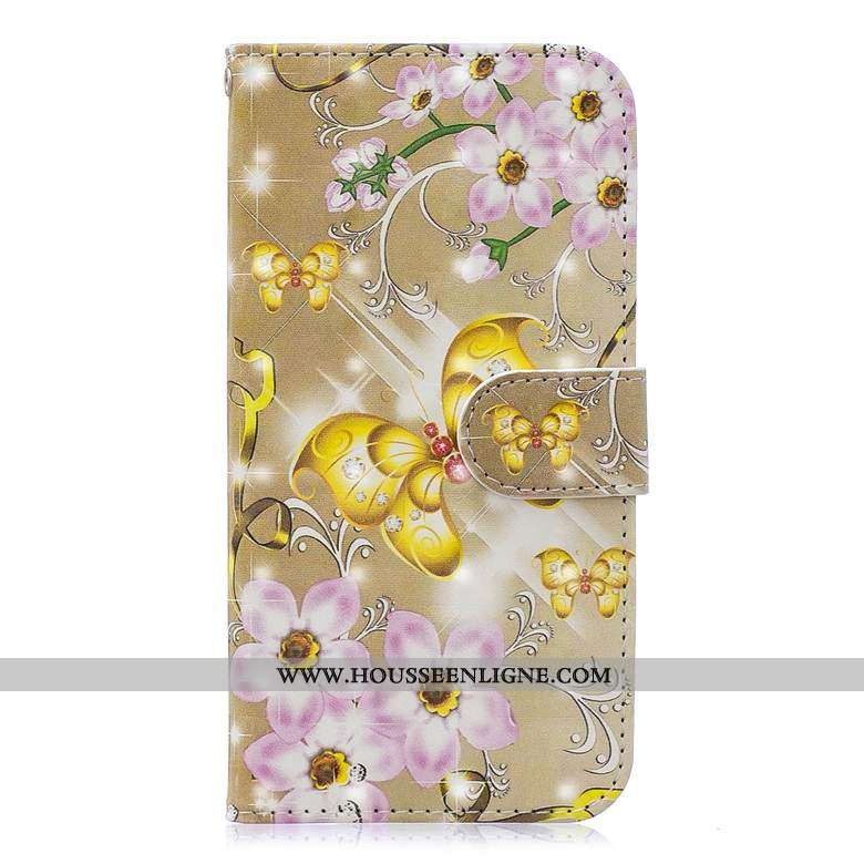 Étui Nokia 5.1 Protection Cuir Bleu Incassable Peinture Housse