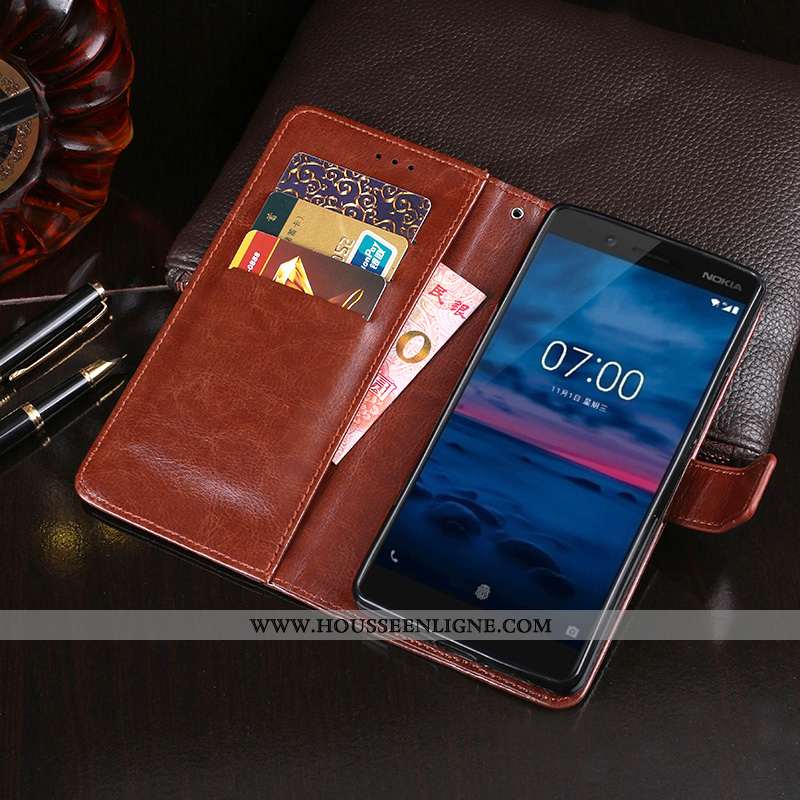 Étui Nokia 6.1 Protection Créatif Rouge Coque 2020 Housse Carte