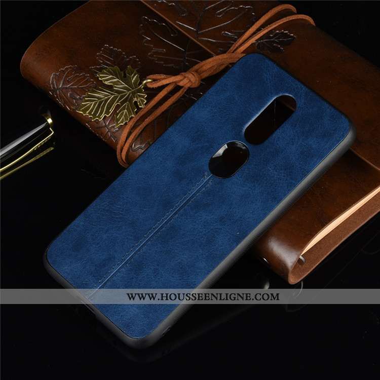 Étui Nokia 6.1 Protection Cuir Téléphone Portable Coque Difficile Jaune