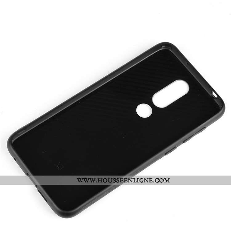 Étui Nokia 6.1 Protection Cuir Téléphone Portable Coque Difficile Jaune