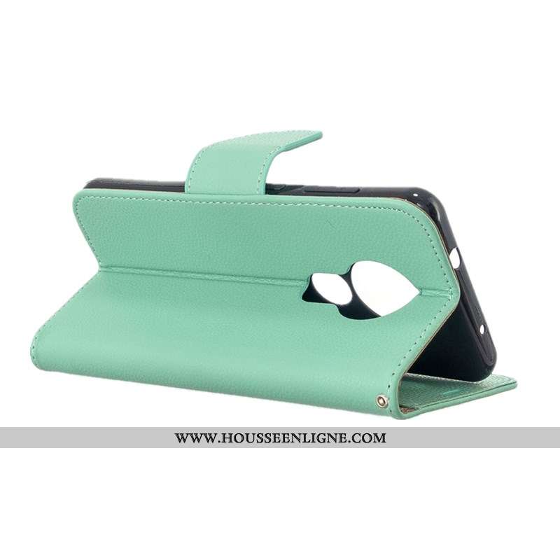 Étui Nokia 6.2 Mode Protection Vert Simple Tendance Carte Coque Verte