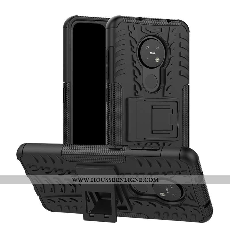 Étui Nokia 6.2 Protection Incassable Téléphone Portable Noir Coque Difficile
