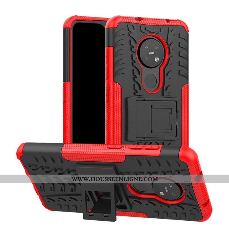 Étui Nokia 6.2 Protection Incassable Téléphone Portable Noir Coque Difficile