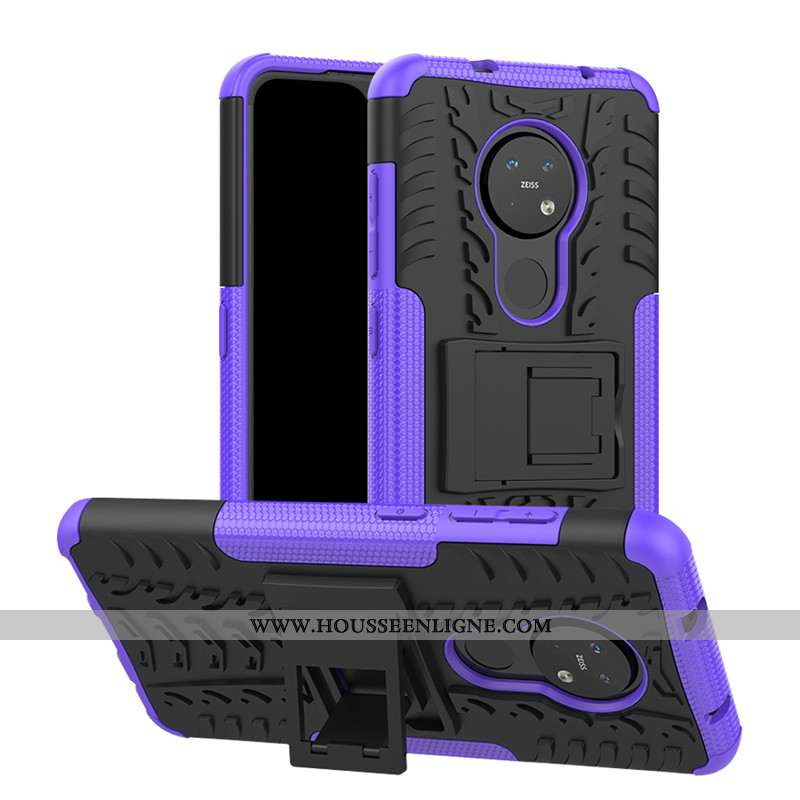 Étui Nokia 6.2 Protection Incassable Téléphone Portable Noir Coque Difficile