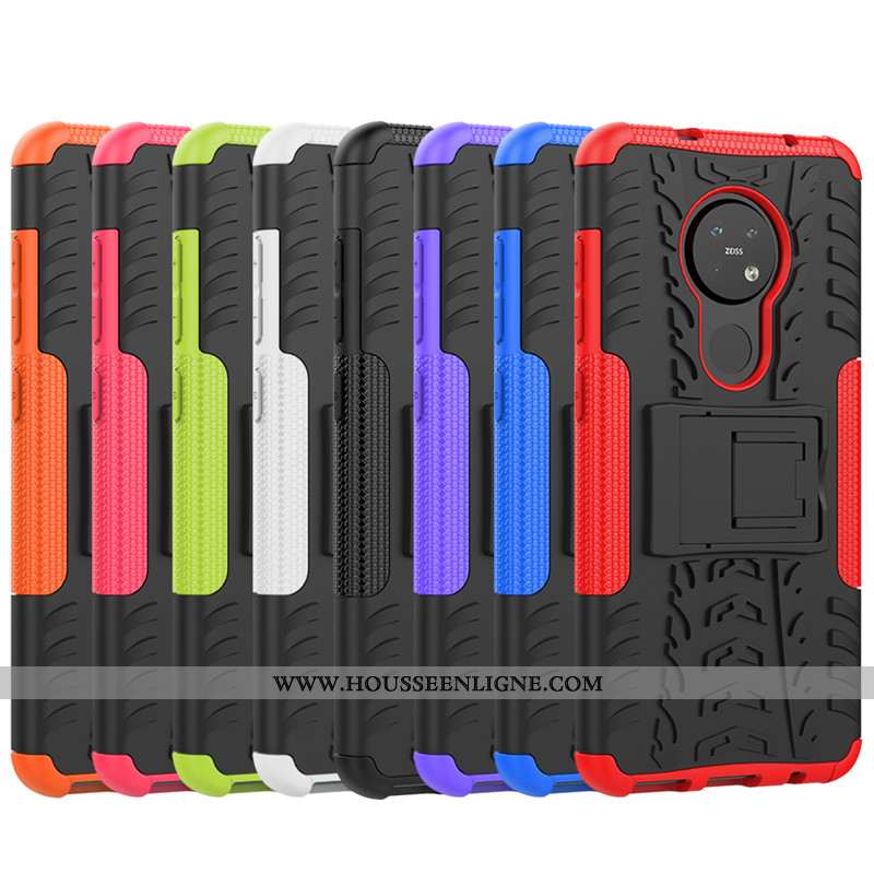 Étui Nokia 6.2 Protection Incassable Téléphone Portable Noir Coque Difficile