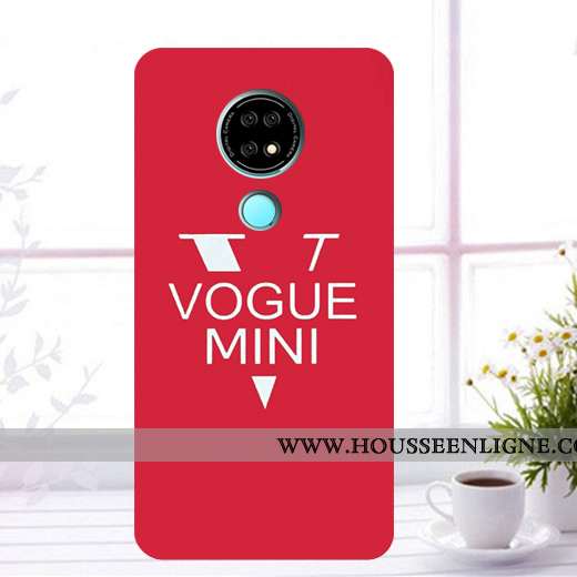 Étui Nokia 6.2 Protection Téléphone Portable Incassable Rouge Coque