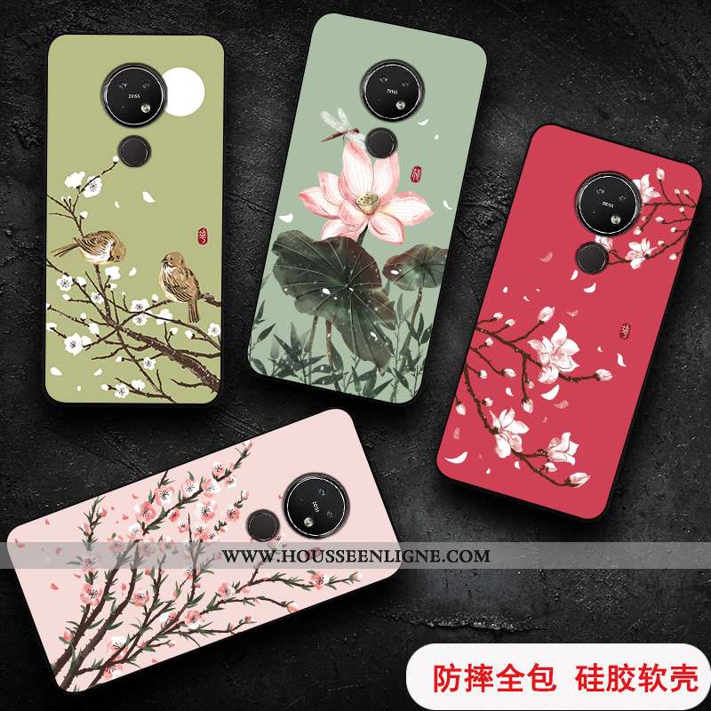 Étui Nokia 7.2 Protection Créatif Incassable Vent Noir Mode