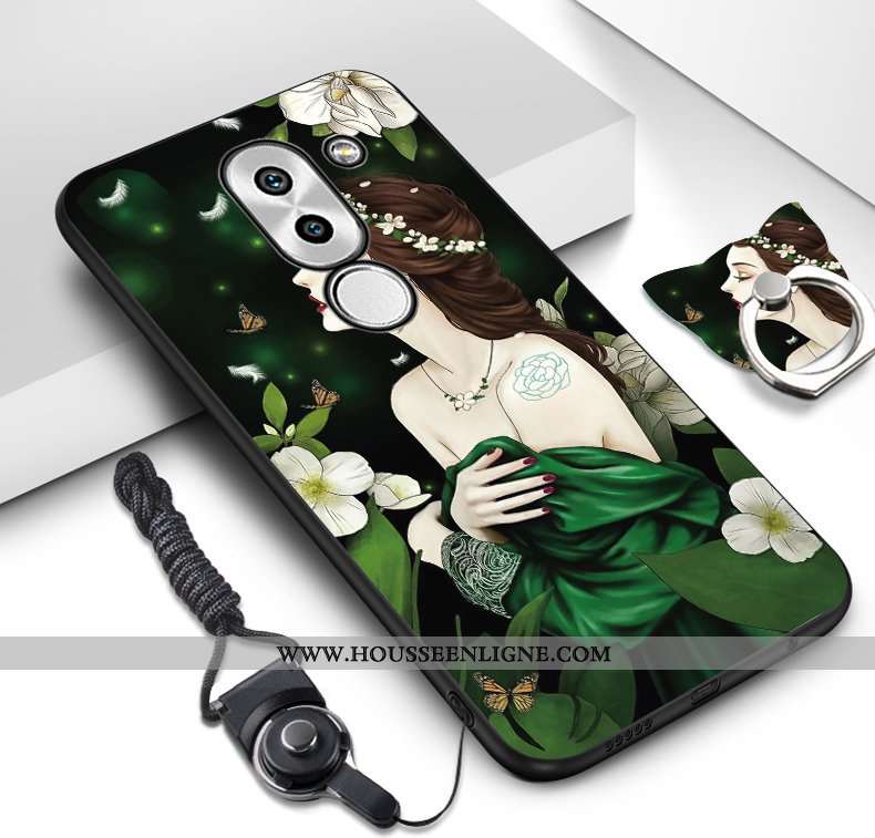 Étui Nokia 7 Plus Délavé En Daim Fluide Doux Rose Téléphone Portable Tout Compris Incassable