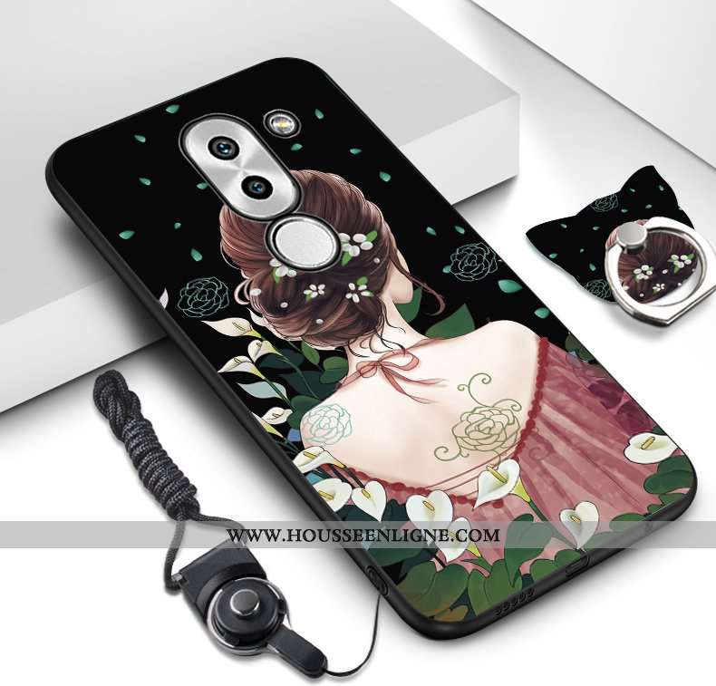 Étui Nokia 7 Plus Délavé En Daim Fluide Doux Rose Téléphone Portable Tout Compris Incassable
