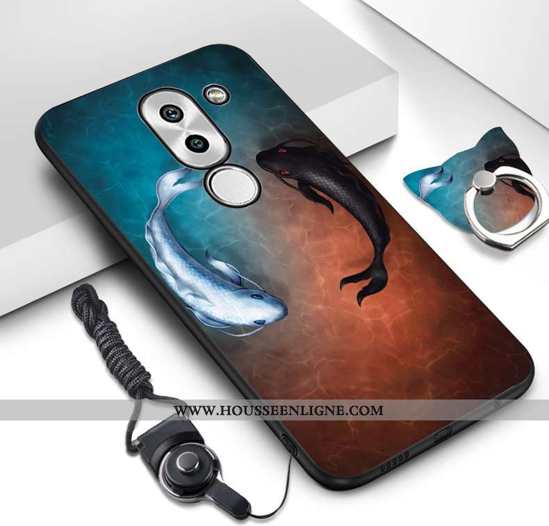 Étui Nokia 7 Plus Délavé En Daim Fluide Doux Rose Téléphone Portable Tout Compris Incassable