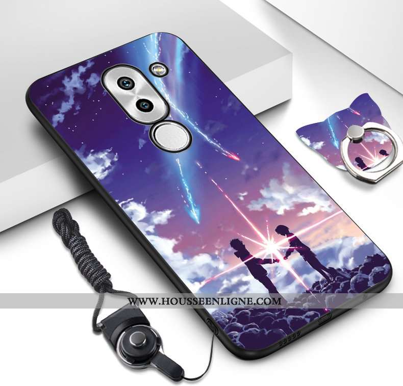 Étui Nokia 7 Plus Délavé En Daim Fluide Doux Rose Téléphone Portable Tout Compris Incassable