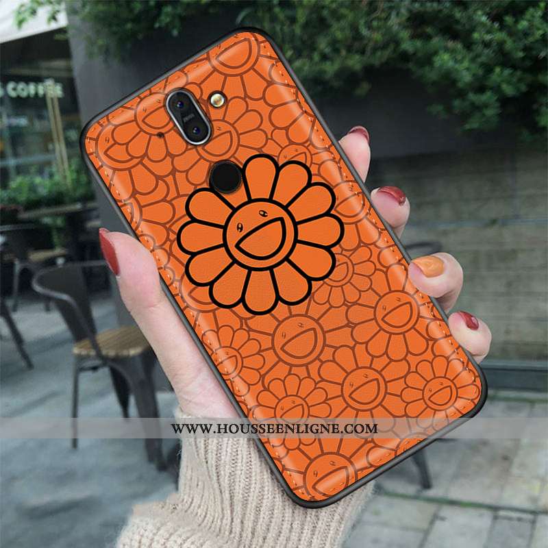 Étui Nokia 8 Sirocco Cuir Modèle Fleurie Tendance Protection 2020 Personnalisé Coque Verte