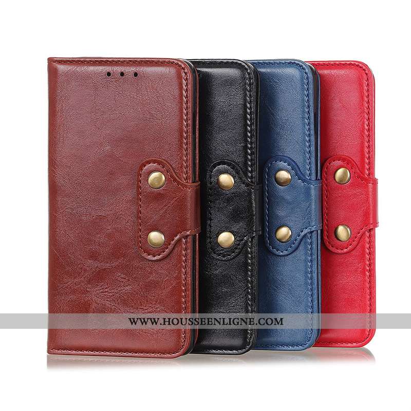 Étui Nokia 9 Pureview Modèle Fleurie Téléphone Portable Coque Une Agrafe Pu Marron