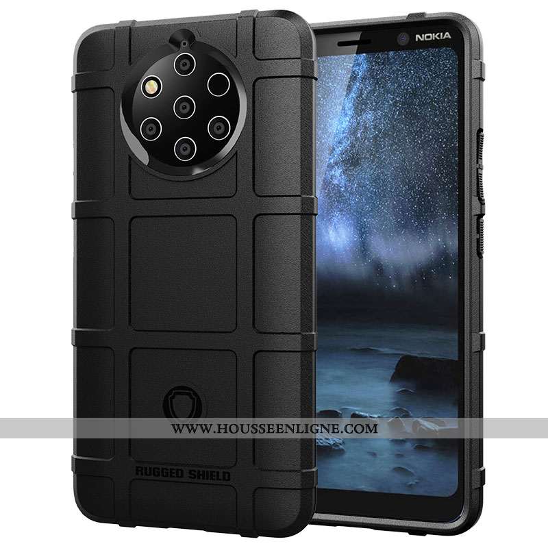 Étui Nokia 9 Pureview Protection Coque Vert Téléphone Portable Magnétisme Incassable Armée Verte