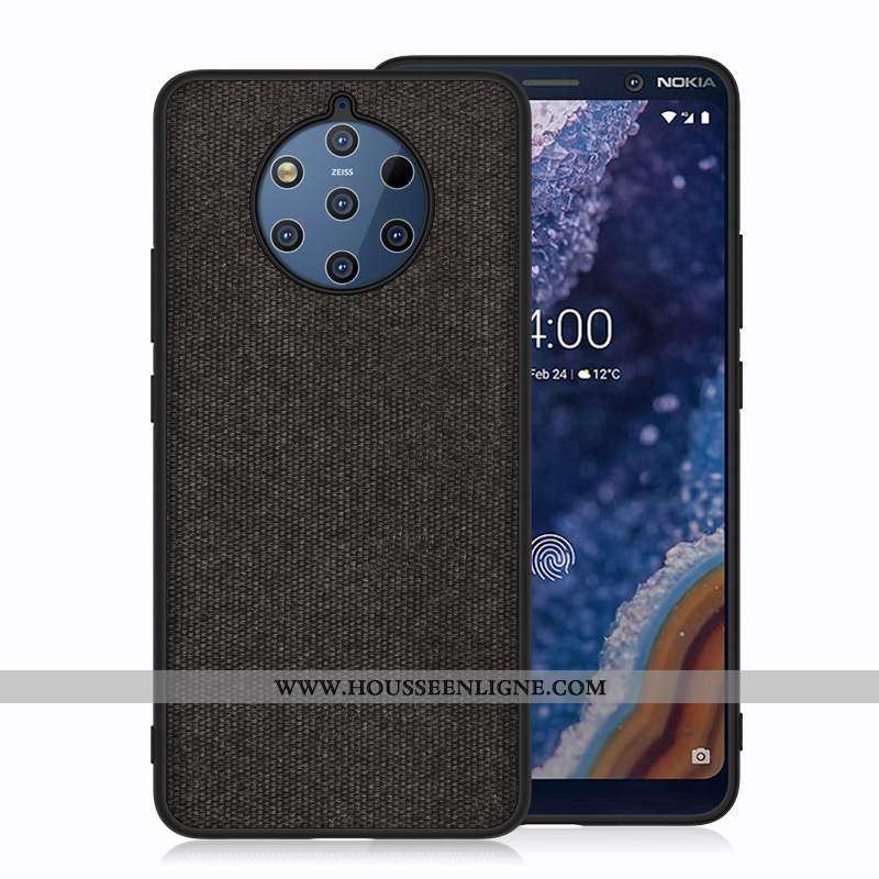 Étui Nokia 9 Pureview Protection Difficile Coque Téléphone Portable Noir
