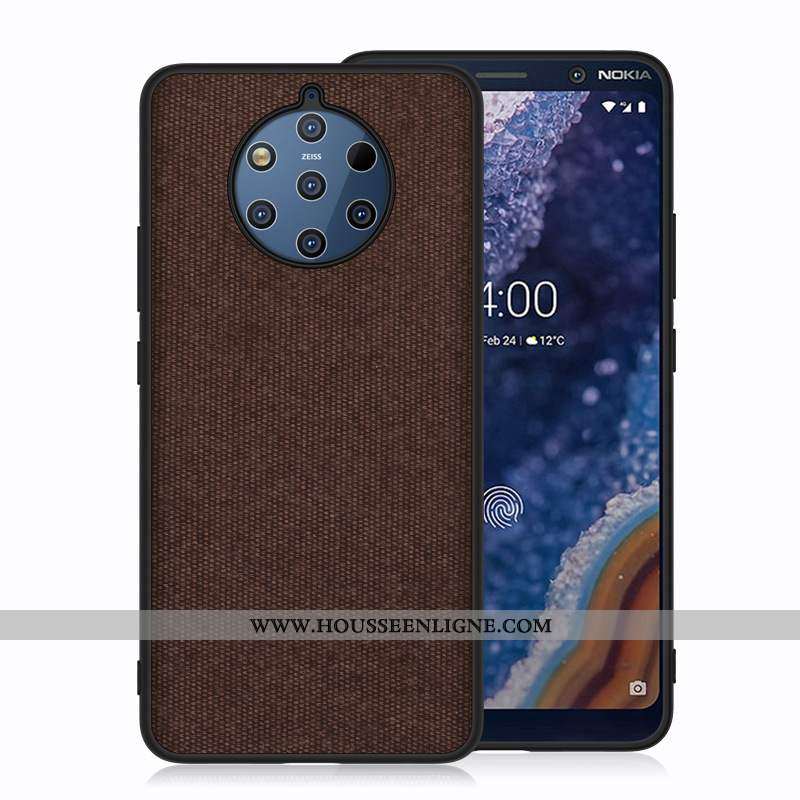 Étui Nokia 9 Pureview Protection Difficile Coque Téléphone Portable Noir