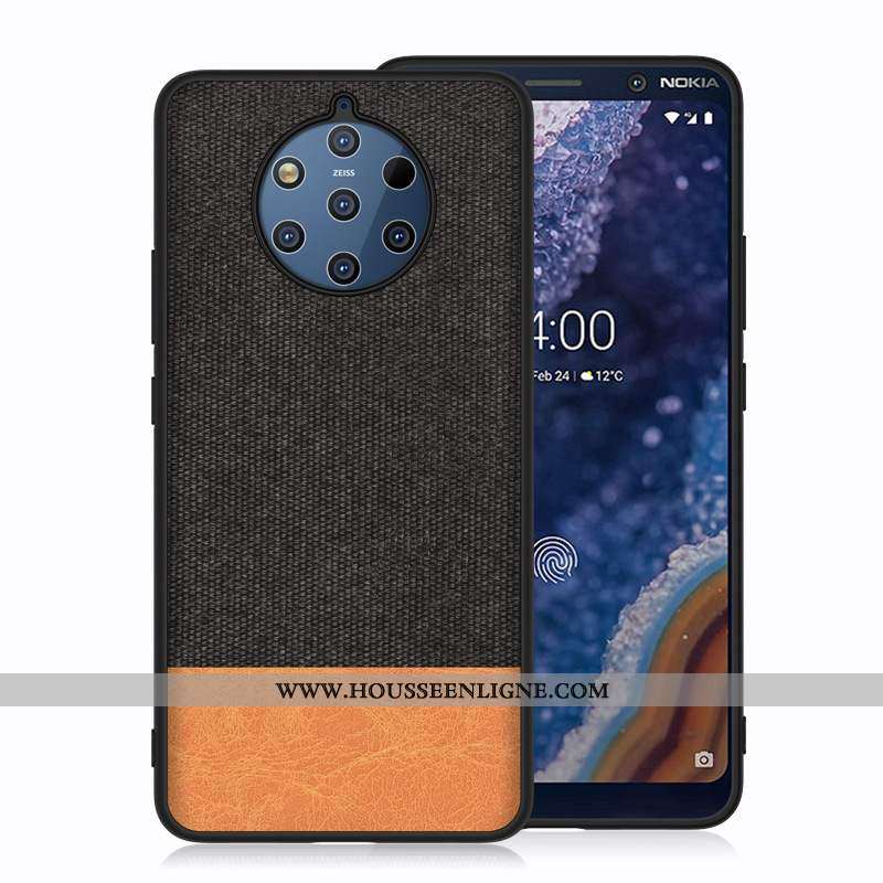 Étui Nokia 9 Pureview Protection Difficile Coque Téléphone Portable Noir