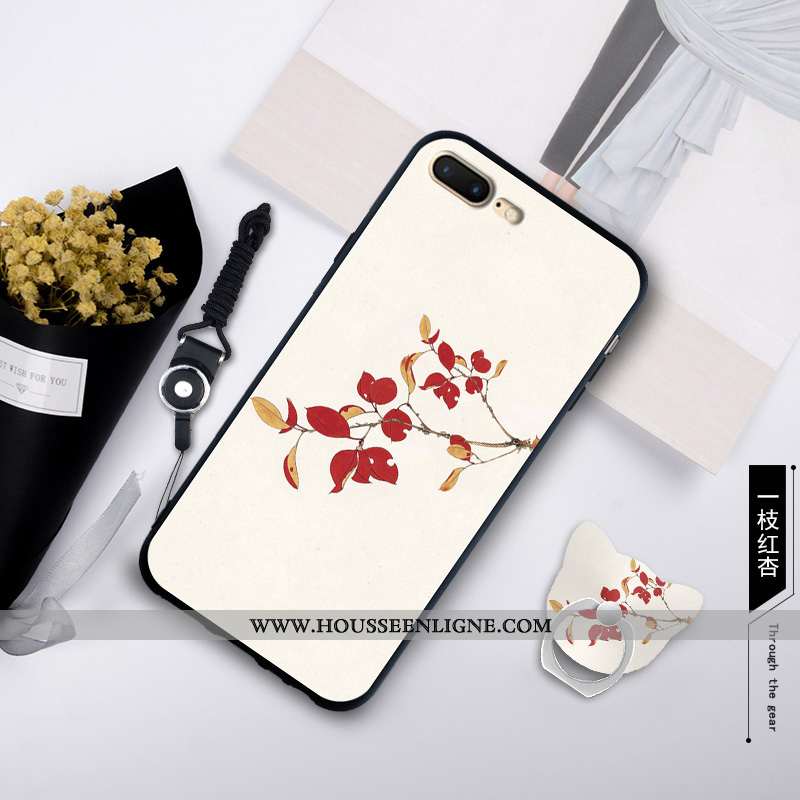 Étui Oneplus 5 Fluide Doux Silicone Téléphone Portable Dessin Animé Coque Ornements Suspendus Beige