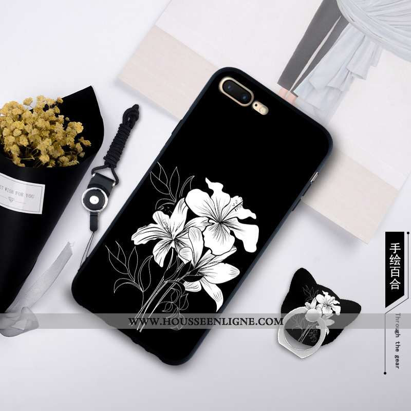 Étui Oneplus 5 Fluide Doux Silicone Téléphone Portable Dessin Animé Coque Ornements Suspendus Beige