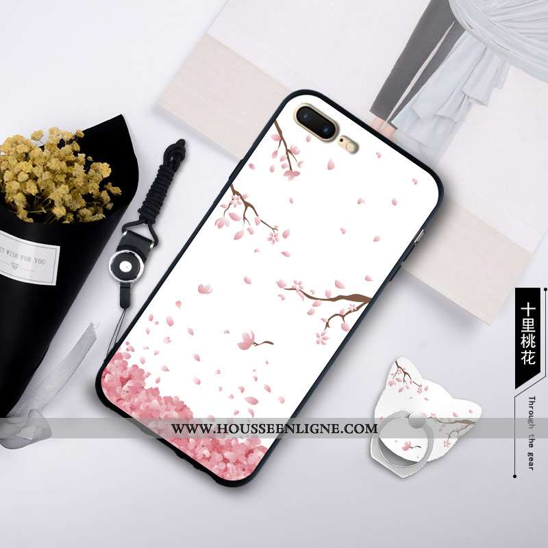 Étui Oneplus 5 Fluide Doux Silicone Téléphone Portable Dessin Animé Coque Ornements Suspendus Beige