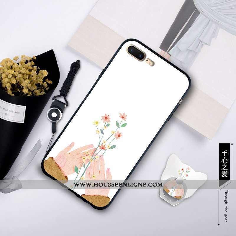 Étui Oneplus 5 Fluide Doux Silicone Téléphone Portable Dessin Animé Coque Ornements Suspendus Beige