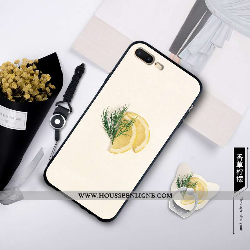 Étui Oneplus 5 Fluide Doux Silicone Téléphone Portable Dessin Animé Coque Ornements Suspendus Beige