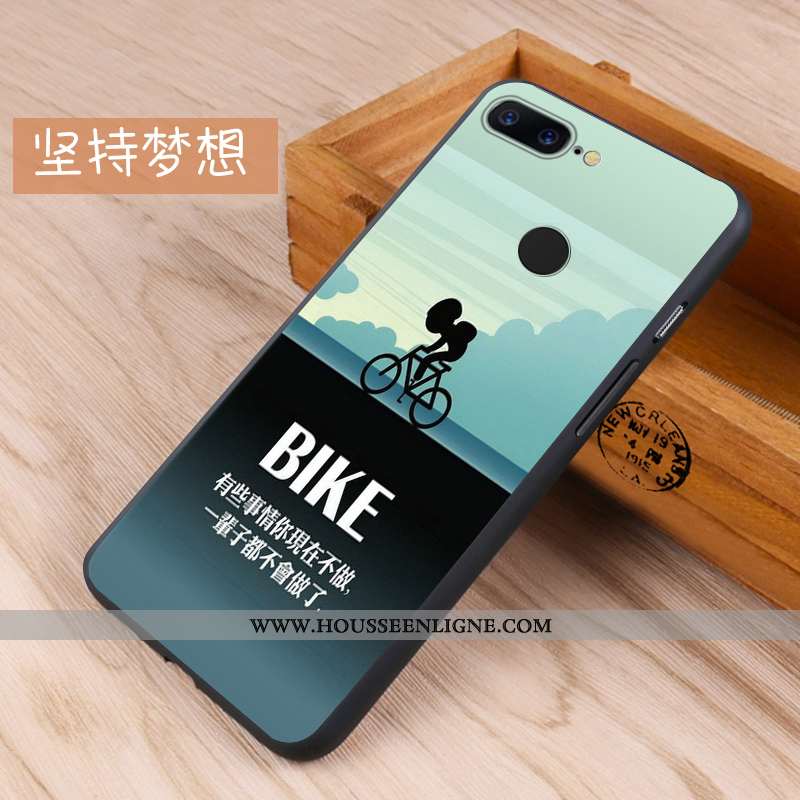 Étui Oneplus 5t Créatif Fluide Doux Incassable Protection Noir Téléphone Portable