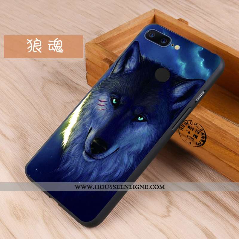 Étui Oneplus 5t Créatif Fluide Doux Incassable Protection Noir Téléphone Portable
