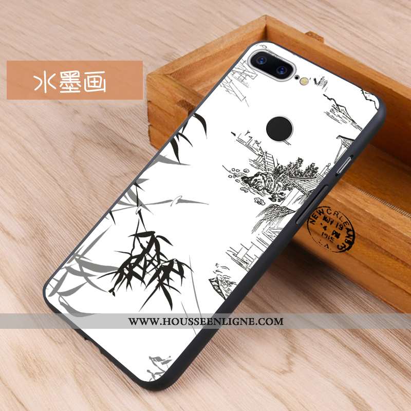 Étui Oneplus 5t Créatif Fluide Doux Incassable Protection Noir Téléphone Portable