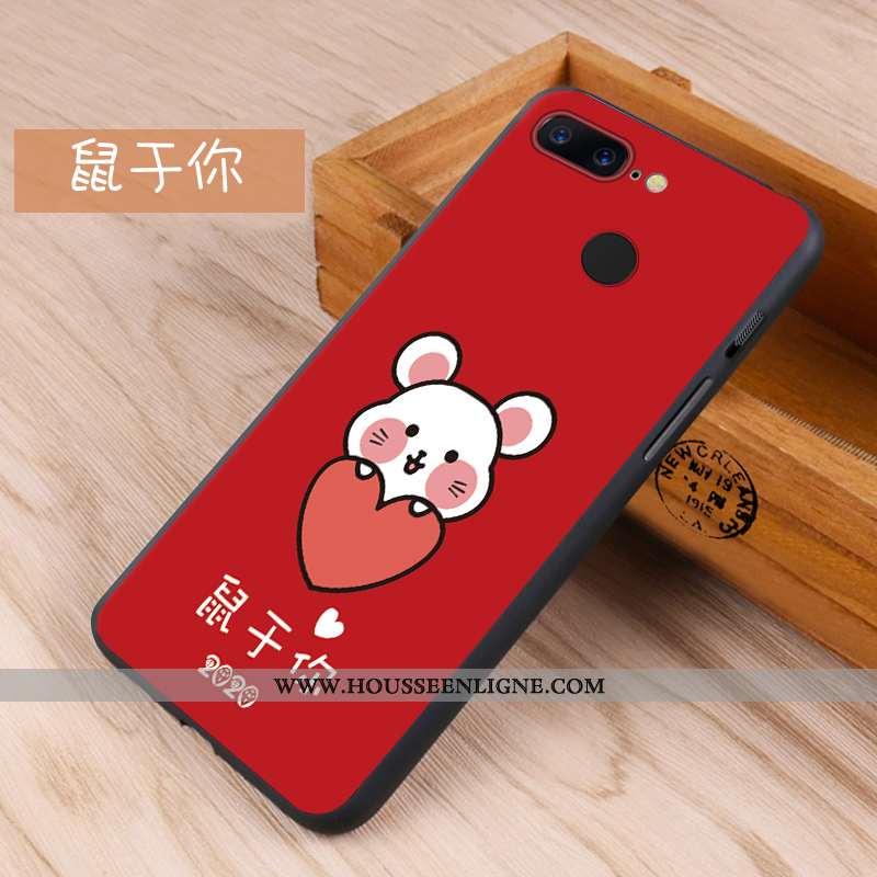 Étui Oneplus 5t Créatif Fluide Doux Incassable Protection Noir Téléphone Portable