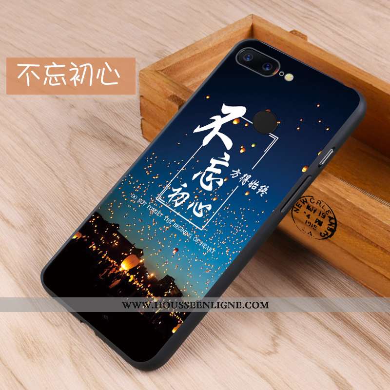 Étui Oneplus 5t Créatif Fluide Doux Incassable Protection Noir Téléphone Portable