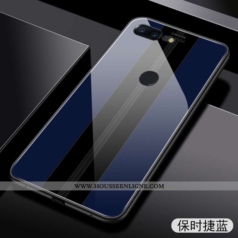 Étui Oneplus 5t Personnalité Créatif Miroir Incassable Coque Téléphone Portable Légère Rouge