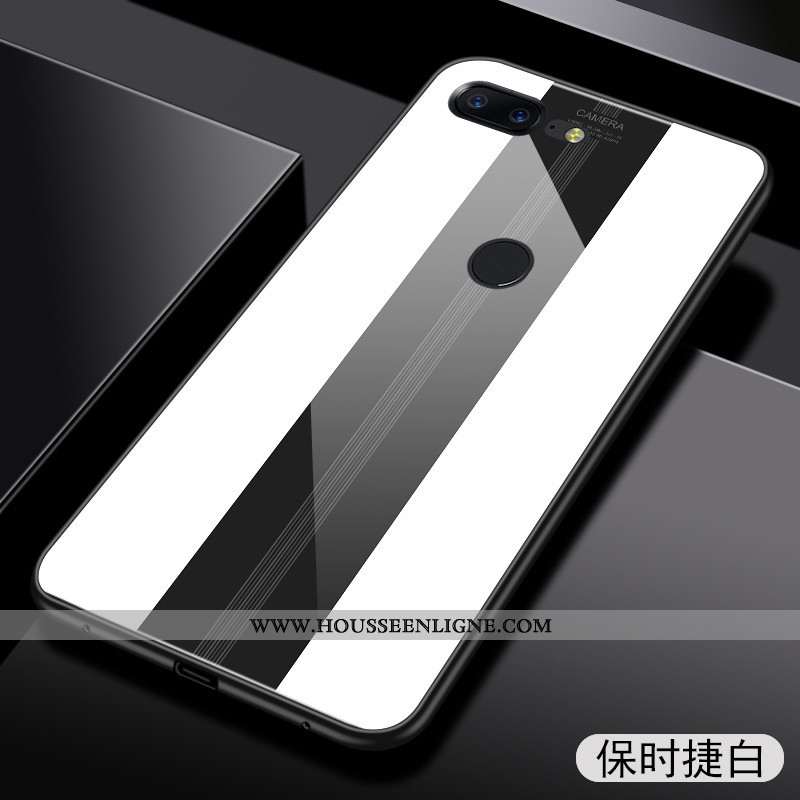 Étui Oneplus 5t Personnalité Créatif Miroir Incassable Coque Téléphone Portable Légère Rouge