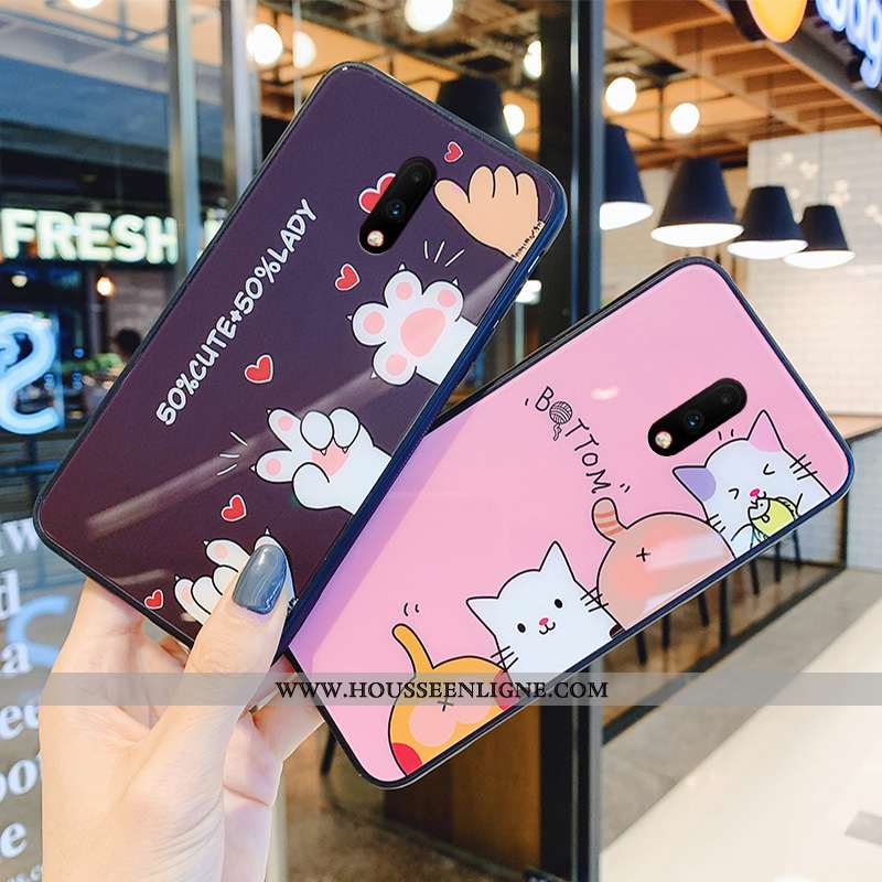 Étui Oneplus 5t Silicone Protection Noir Tout Compris Original Chat